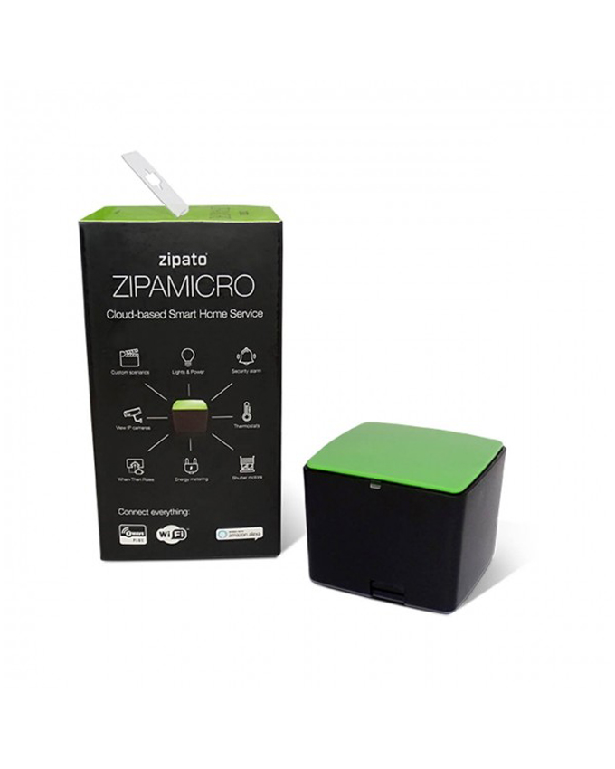 کنترلر مرکزی Zipamicro محصول جدید شرکت Zipato برای مدیریت و کنترل خانه هوشمند می باشد. . ابعاد و سایز این کنترلر مرکزی بسیار کوچک می باشد و در واقع یک کنترلر مرکزی رومیزی است.