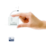 ماژول دو پل رله ای هوشمند زیپاتو - ماژول دو پل رله ای هوشمند - z wave - zipato micro module double switch png