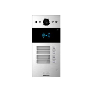 آیفون تصویری هوشمند Akuvox مدل R20B-4 دارای 4 شاسی زنگ است