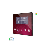 تاچ پنل هوشمند KNX - کلید لمسی هوشمند زنیو - zennio flat display png