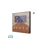 تاچ پنل هوشمند KNX - کلید لمسی هوشمند زنیو - zennio flat display png