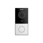 آیفون تصویری هوشمند Akuvox مدل E12W به رنگ سیلور و مشکی است