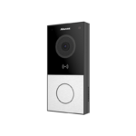 آیفون تصویری هوشمند Akuvox مدل E12W به رنگ سیلور و مشکی است