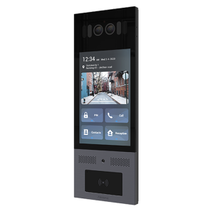 آیفون تصویری هوشمند Akuvox مدل X915 یک ایفون ضد گلوله با طراحی ایتالیایی است