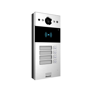 آیفون تصویری هوشمند Akuvox مدل R20B-4 دارای 4 شاسی زنگ است